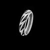 Lightning Bolt Band - Mainland Silver