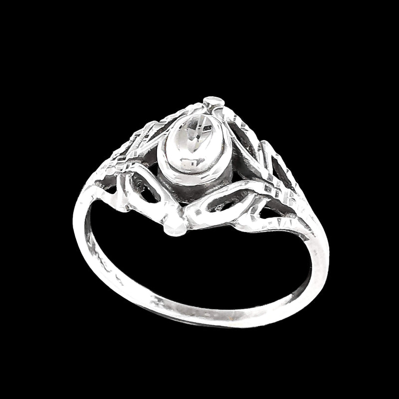 Infinite Loop RIng - Mainland Silver