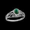 Open Sorrento Inlay Ring - Mainland Silver