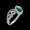 Tiara Teardrop Ring - Mainland Silver