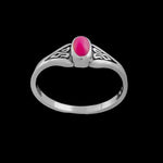 Dainty Iris Ring - Mainland Silver