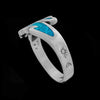 Mirror Tidal Wave Ring - Mainland Silver