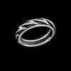 Lightning Bolt Band - Mainland Silver