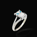 Barn Owl Ring - Mainland Silver