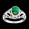 Infinite Knot Hearts Ring - Mainland Silver