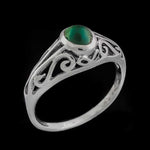 Open Sorrento Inlay Ring - Mainland Silver