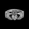 Diamond Cut Claddagh Promise Ring