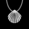 925 Sterling Silver Seashell Pendant