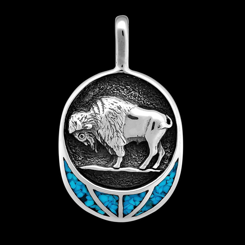 Buffalo Talisman Pendant