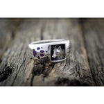 Size 12 - Wolf Ring • Navajo Handcrafted • 925 Sterling Silver • Native American Jewelry