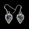 Spider Opal Earrings • Navajo Earrings • 925 Sterling Silver • Navajo Handmade