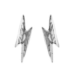 Lightning Bolt Stud Earrings