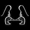 Navajo Handcrafted Duck Earrings • 925 Sterling Silver • Dangle Earrings • Pet Duck• Duck Hunting