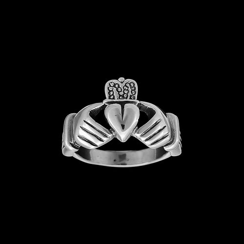 Sterling Silver Claddagh Promise Ring