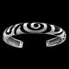 Swirl Bracelet • Native American Handmade Jewelry • 925 Sterling Silver