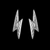 Lightning Bolt Stud Earrings