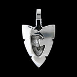 Eagle and Arrowhead Pendant • 925 Sterling Silver • Handcrafted Native American Jewelry