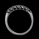 Size 4.5 - Diamond Cut Art Deco Band