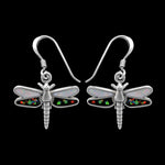 Insect Earrings • 925 Sterling Silver Navajo Earrings • Dragonfly Earrings