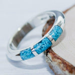 Turquoise Statement Ring • Navajo Handmade Ring • 925 Sterling Silver Jewelry