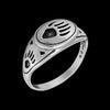 Bear Paw Ring • Native American Handcrafted • 925 Sterling Silver • Size 5