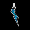 925 Sterling Silver Lightning Bolt Pendant, Zeus Pendant, Graduation Pendant, Lightning Pendant