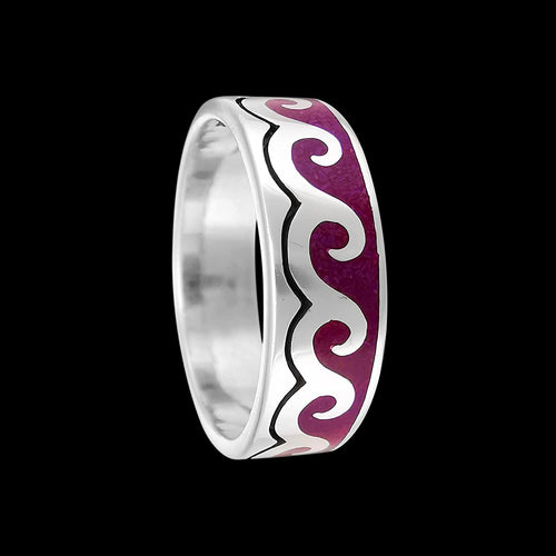 Wave Ring, Ocean Ring, 925 Sterling Silver Ring, Navajo Ring, Surfer Ring, Native American Handmade Jewelry