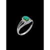 Navajo Green Opal Ring • 925 Sterling Silver • Engagement Style Ring