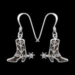 Western Spurs Earrings • 925 Sterling Silver • Handmade Jewelry for Cowgirl Fashion