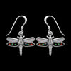 Insect Earrings • 925 Sterling Silver Navajo Earrings • Dragonfly Earrings