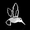 Hummingbird Pendant, 925 Sterling Silver, Hummingbird Charm