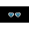 925 Sterling Silver Heart Earrings • Classic and Romantic Jewelry