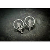 Southwest Cactus Earrings • 925 Sterling Silver • Saguaro Cactus • Navajo Handmade