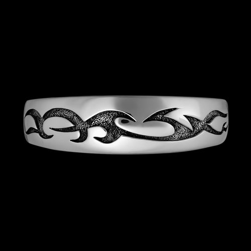 Navajo Cuff Bracelet • Tribal Design • 925 Sterling Silver • Native American Handmade