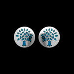 925 Sterling Silver Tree Earrings, Family Tree Earrings, Oak Tree Earrings, Big Tree Earrings