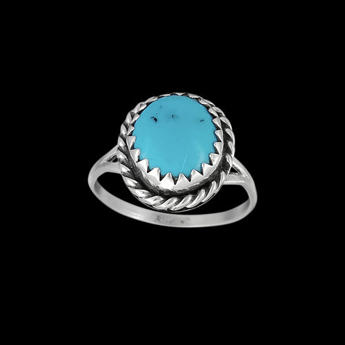 Turquoise Ring, 925 Sterling Silver Ring, Sleeping Beauty Turquoise Ring, Navajo Ring, Native American Handmade Jewelry