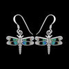 Insect Earrings • 925 Sterling Silver Navajo Earrings • Dragonfly Earrings