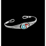 Navajo Turquoise Bracelet • 925 Sterling Silver • Native American Handmade Jewelry