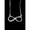 Infinity Pendant • 925 Sterling Silver • America-Inspired Necklace • Navajo Handcrafted