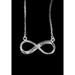 Infinity Pendant • 925 Sterling Silver • America-Inspired Necklace • Navajo Handcrafted