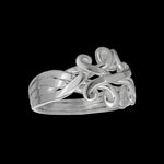 4 piece Sterling Silver Puzzle Ring in sizes 6, 7, 8, 9, 10