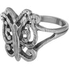 Size 6 - Diamond Cut Butterfly Ring