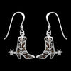 Western Spurs Earrings • 925 Sterling Silver • Handmade Jewelry for Cowgirl Fashion