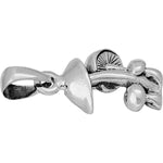 925 Sterling Silver Bunch o' Shrooms Pendant