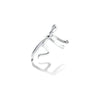 Sterling Silver Climbing Man Ear Cuff