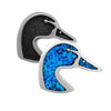 Duck Pendant, 925 Sterling Silver Pendant, Navajo Pendant, Handmade Jewelry, Opal Pendant, Mallard Duck, Pet Duck