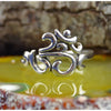 Beautiful sterling silver ring sanskrit OM ohm design