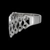 Size 6 Diamond Cut Lattice Ring