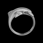 Dolphin Ring • 925 Sterling Silver • Ocean • Navajo • Native American • Sea Life