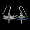 Insect Earrings • 925 Sterling Silver Navajo Earrings • Dragonfly Earrings